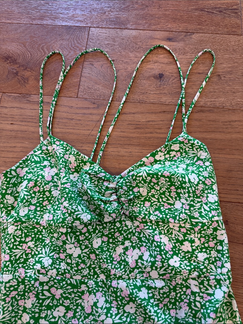 NWT Zara Corsetry-Inspired Floral Dress - M - Picture 3 of 5